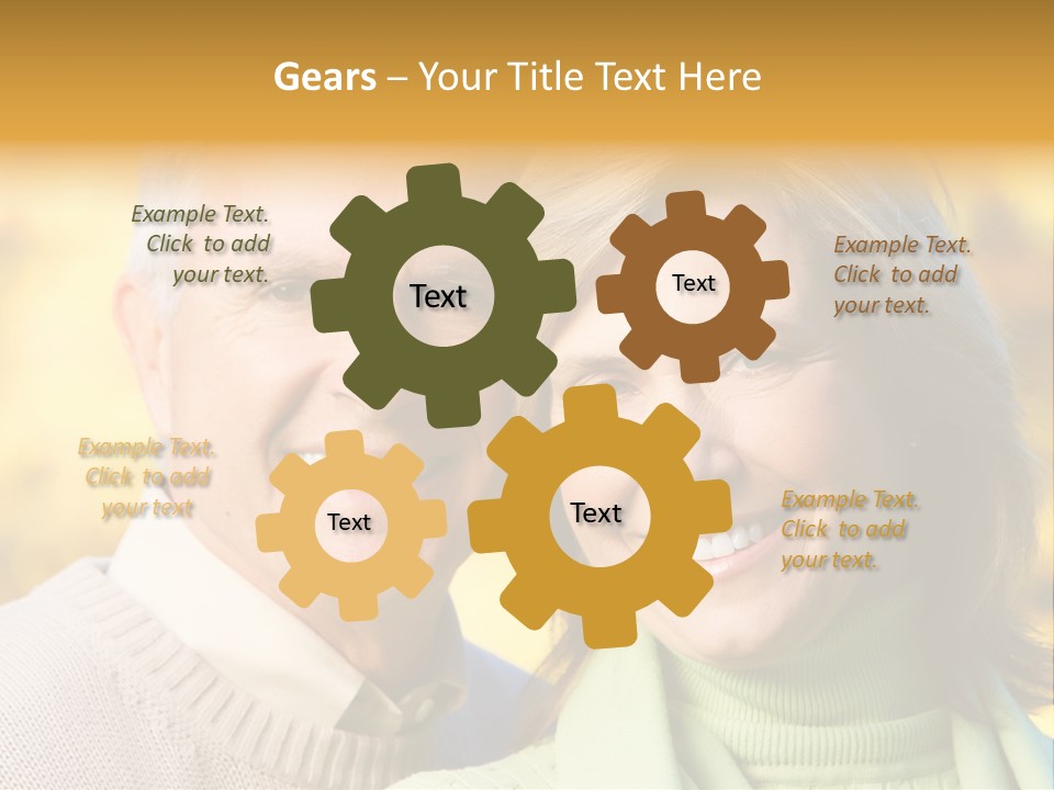 Old Park Teeth PowerPoint Template