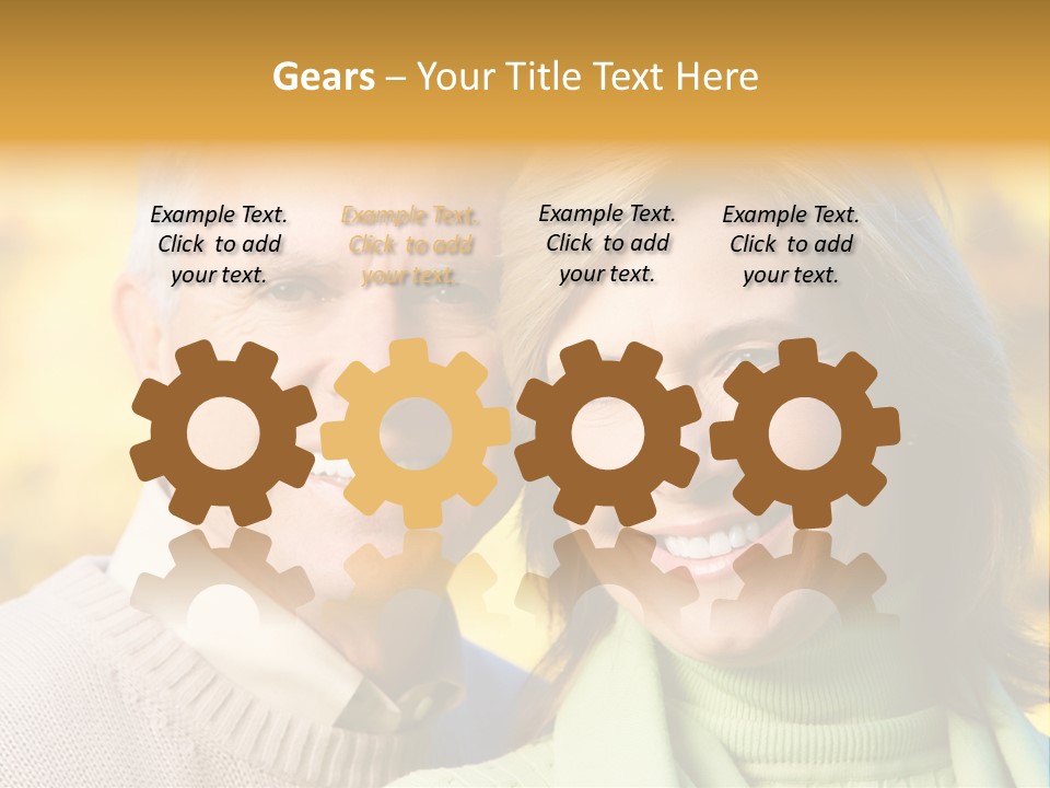 Old Park Teeth PowerPoint Template