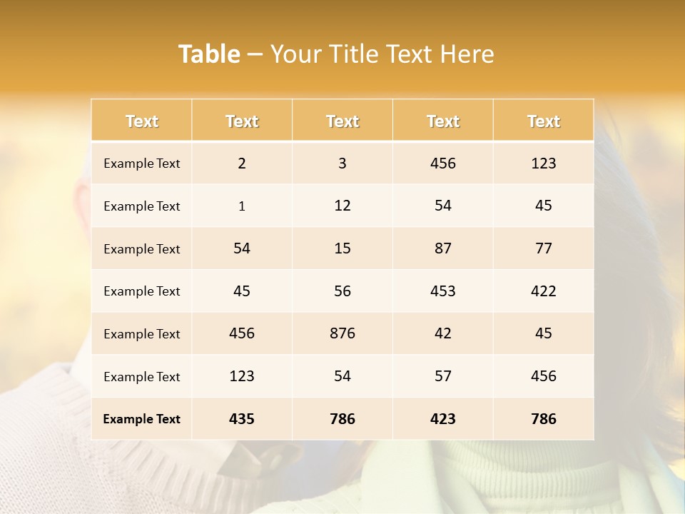 Old Park Teeth PowerPoint Template