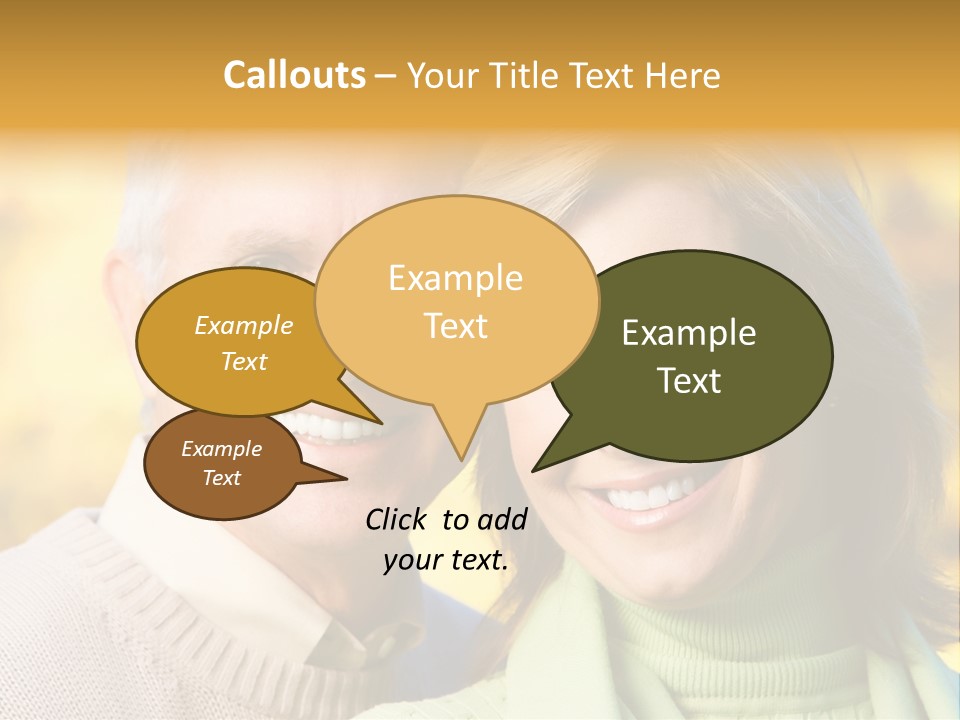 Old Park Teeth PowerPoint Template