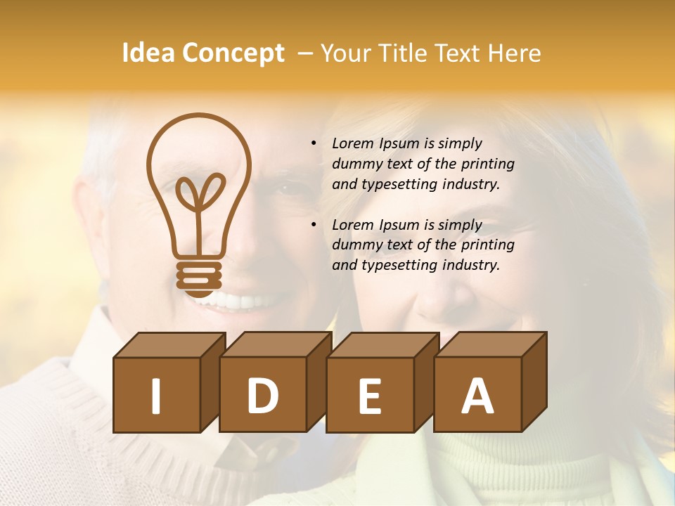 Old Park Teeth PowerPoint Template