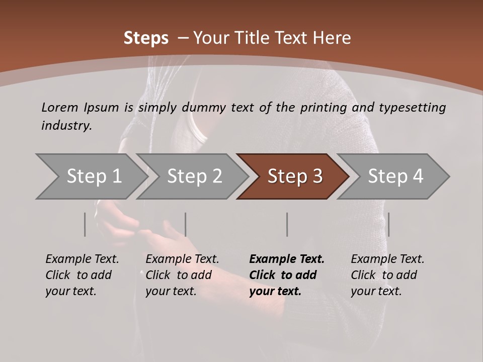 Trend Modern Masculine PowerPoint Template