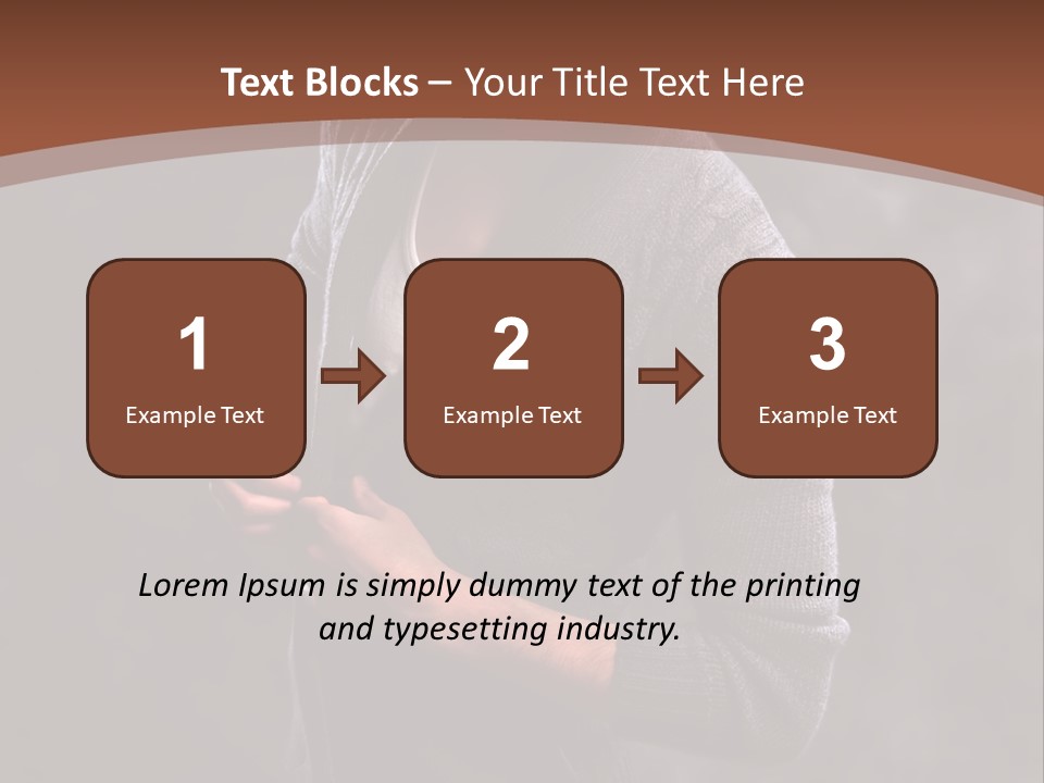 Trend Modern Masculine PowerPoint Template