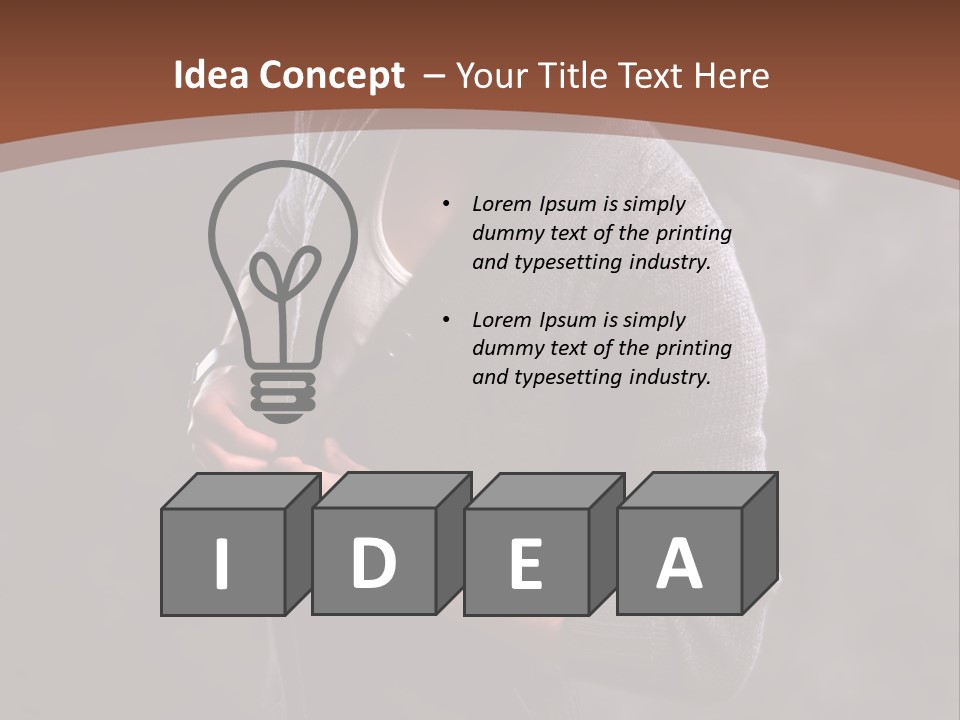 Trend Modern Masculine PowerPoint Template