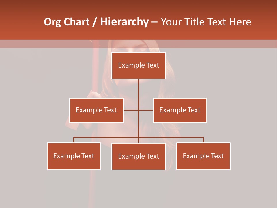 Girl Sensual Pretty PowerPoint Template