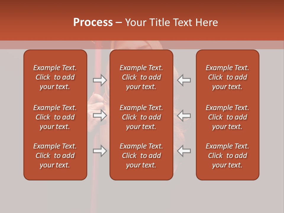 Girl Sensual Pretty PowerPoint Template