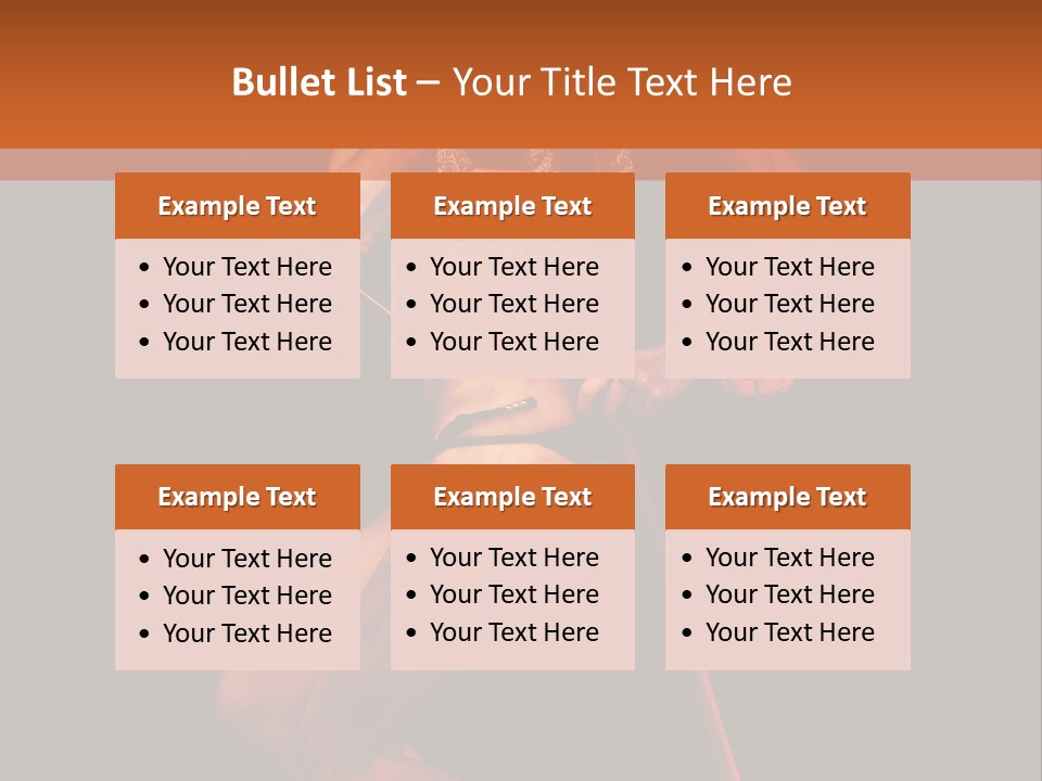 Black Trident Model PowerPoint Template