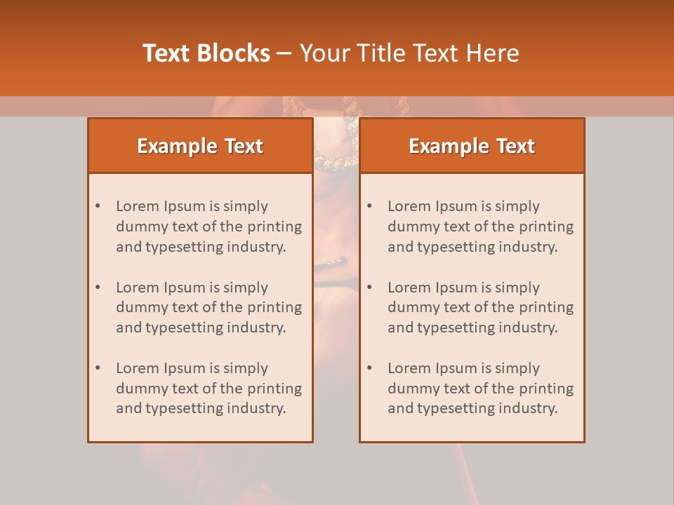 Black Trident Model PowerPoint Template