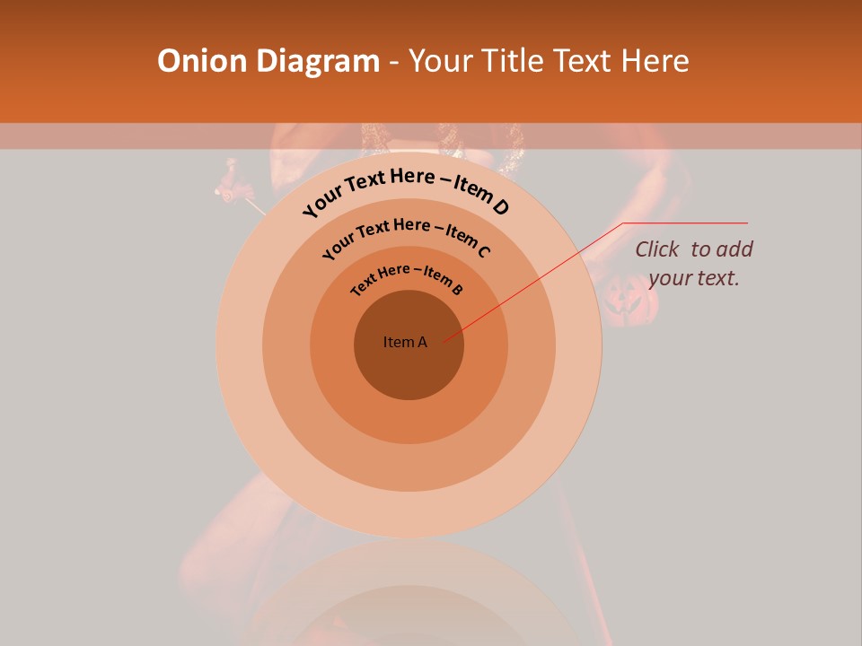 Black Trident Model PowerPoint Template