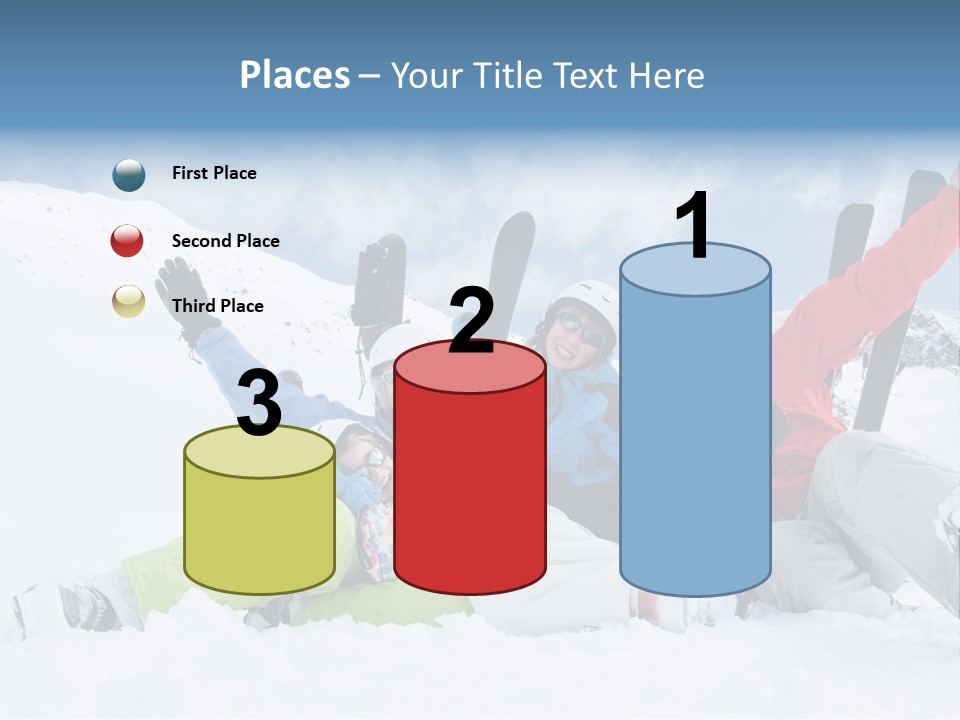 Active Laughing People PowerPoint Template