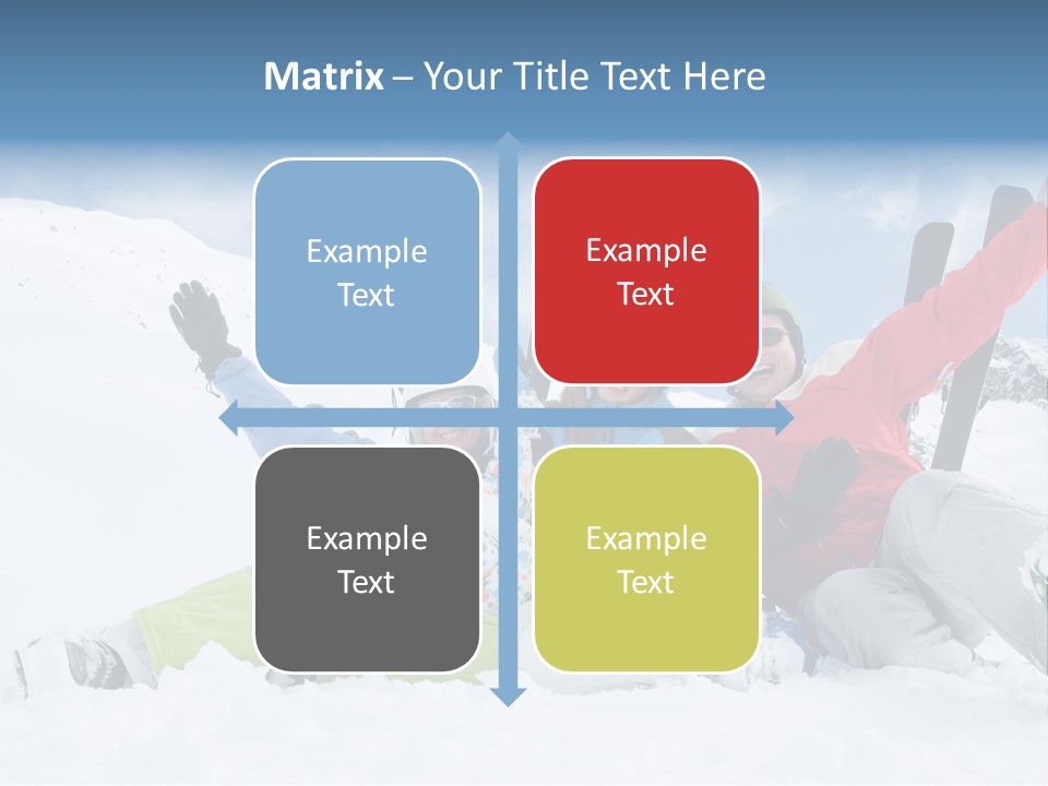 Active Laughing People PowerPoint Template