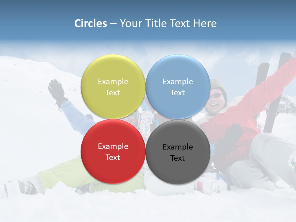 Active Laughing People PowerPoint Template