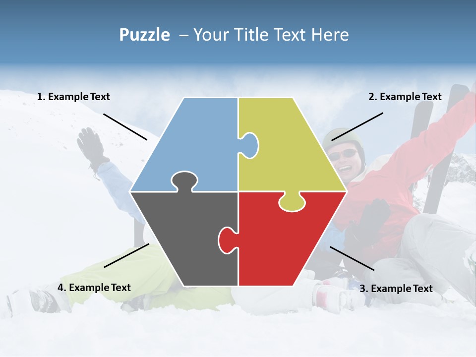 Active Laughing People PowerPoint Template