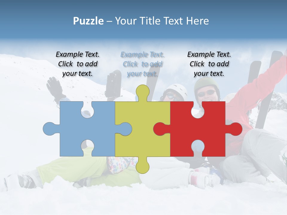 Active Laughing People PowerPoint Template