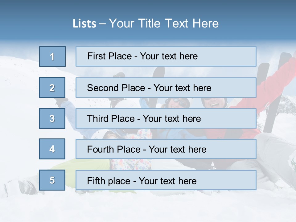 Active Laughing People PowerPoint Template