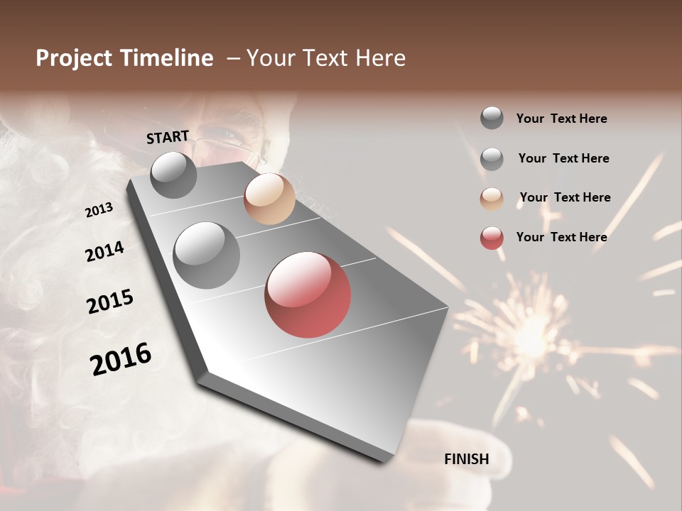 Stick Man Occasion PowerPoint Template