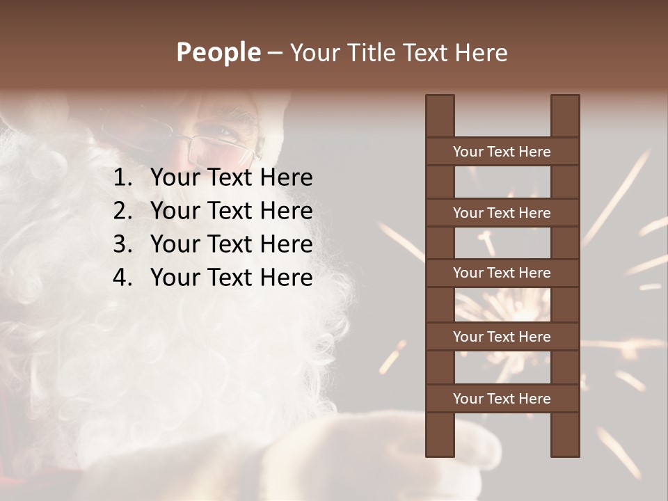 Stick Man Occasion PowerPoint Template