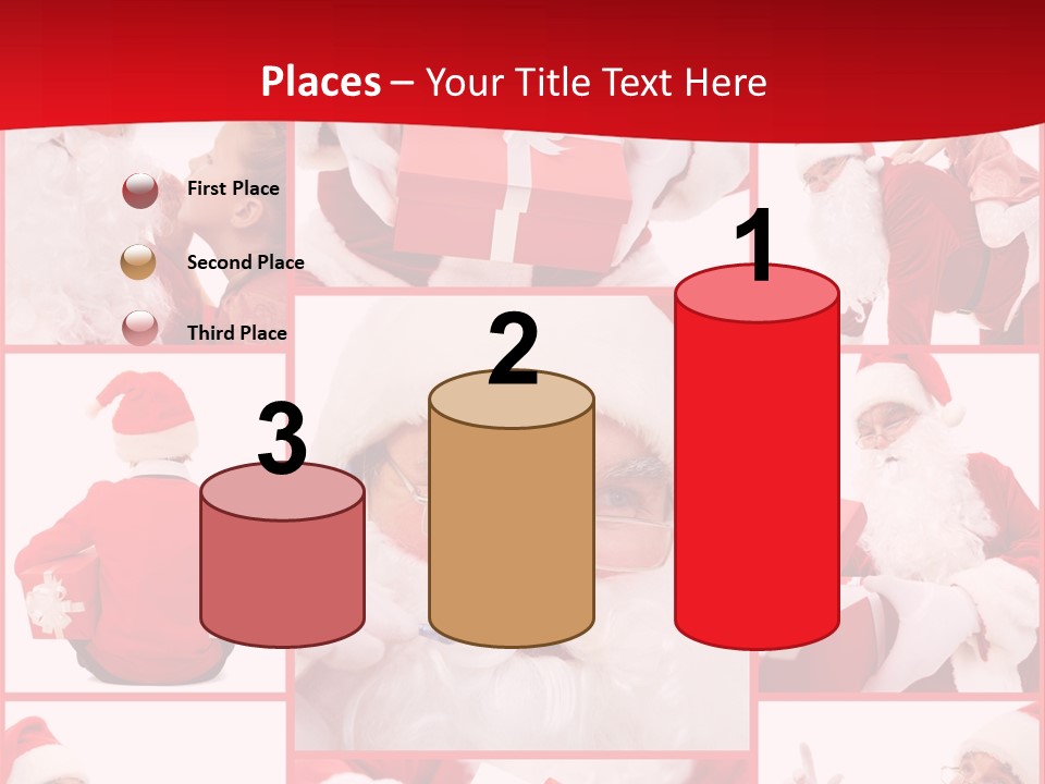 Santa Claus Collage PowerPoint Template
