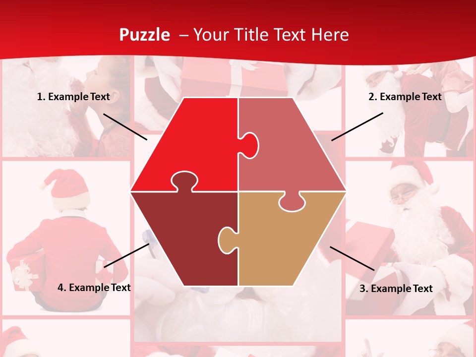 Santa Claus Collage PowerPoint Template