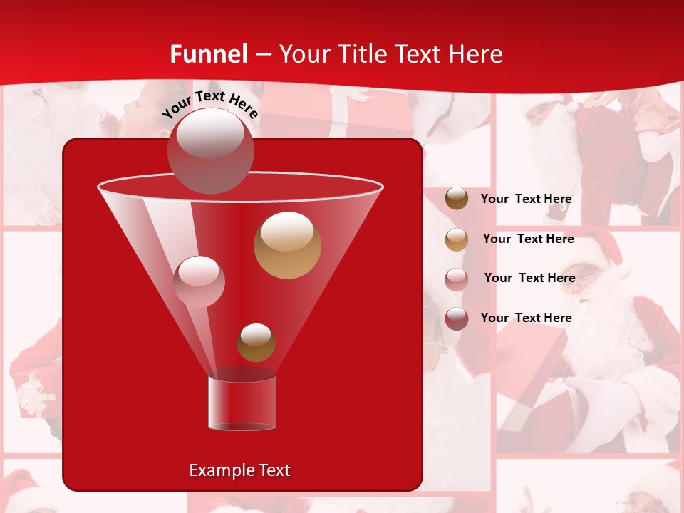 Santa Claus Collage PowerPoint Template