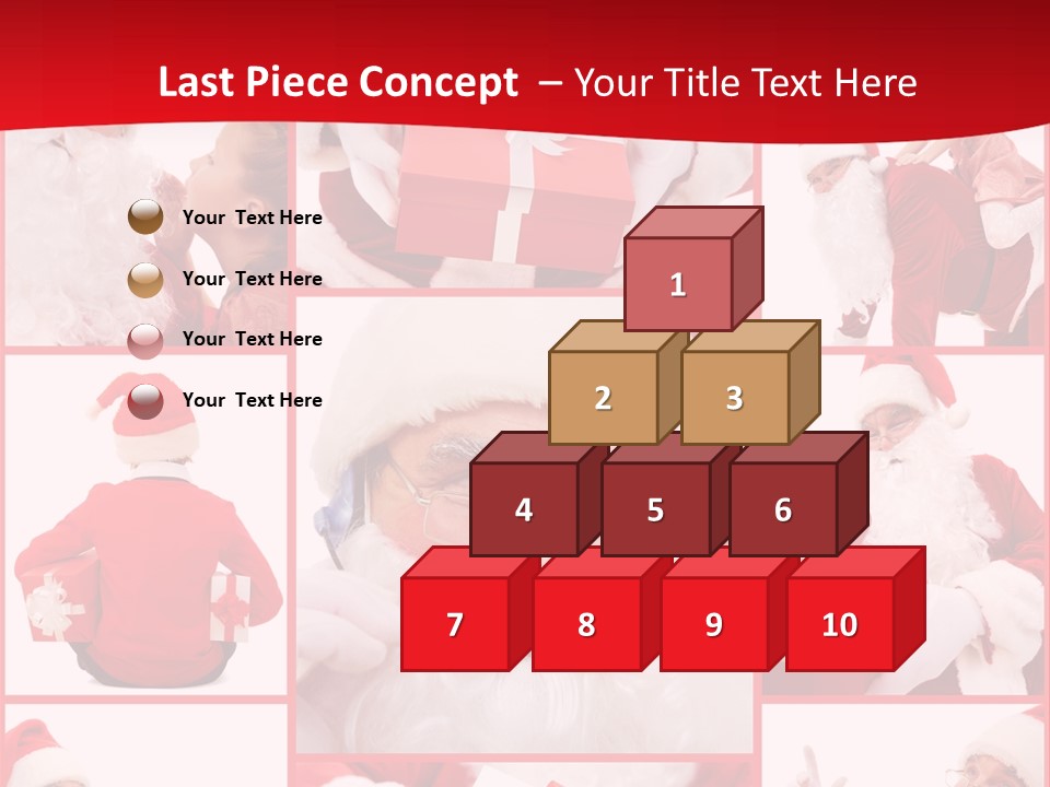 Santa Claus Collage PowerPoint Template