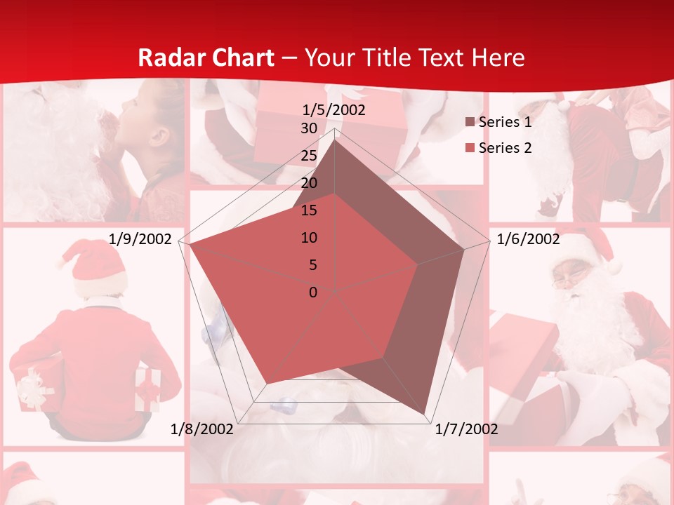 Santa Claus Collage PowerPoint Template