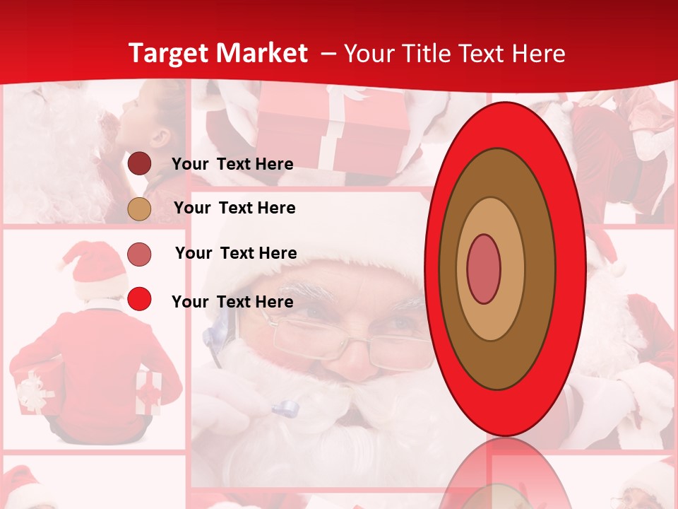 Santa Claus Collage PowerPoint Template