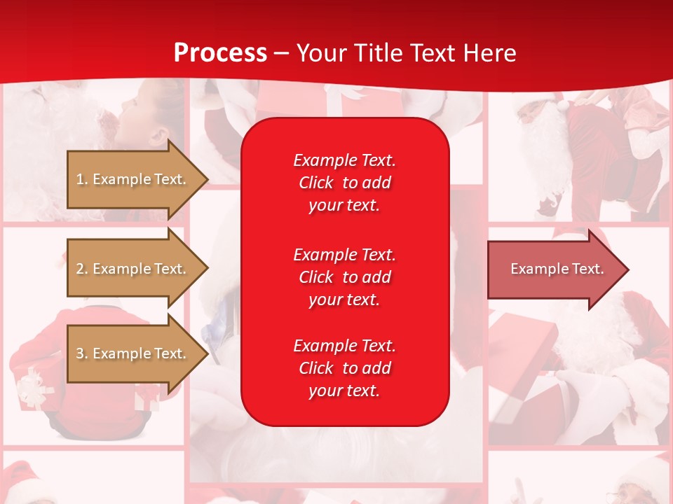 Santa Claus Collage PowerPoint Template