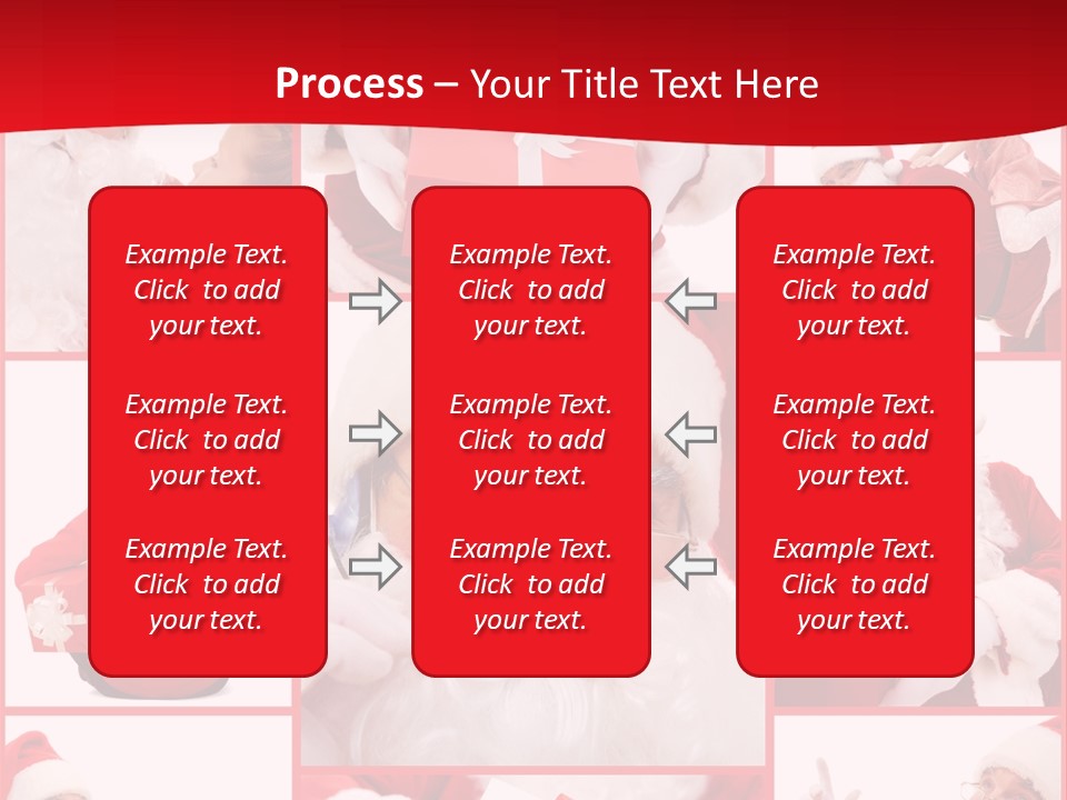 Santa Claus Collage PowerPoint Template