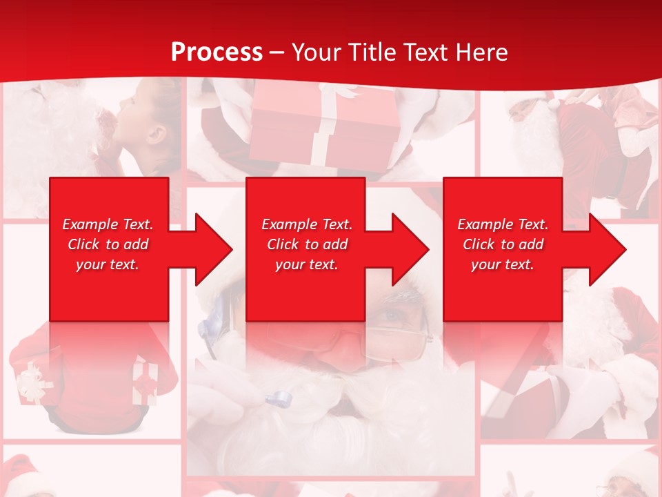 Santa Claus Collage PowerPoint Template