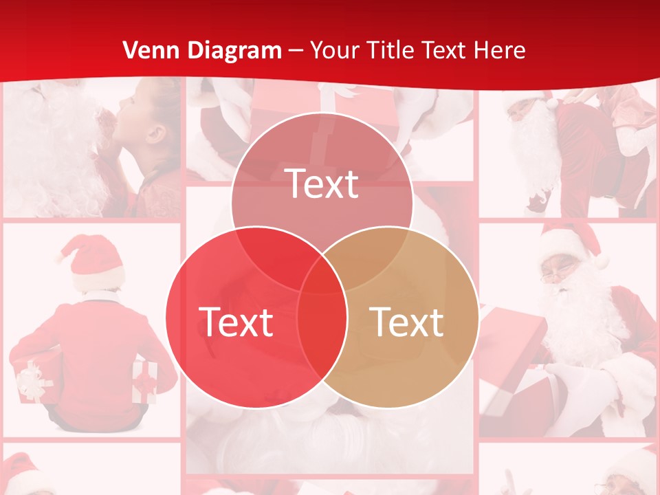 Santa Claus Collage PowerPoint Template