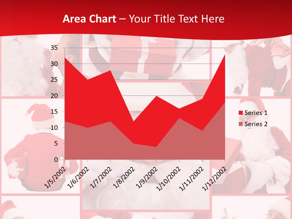 Santa Claus Collage PowerPoint Template