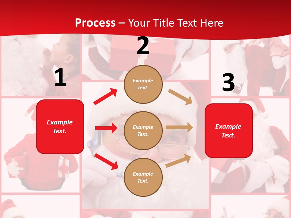 Santa Claus Collage PowerPoint Template