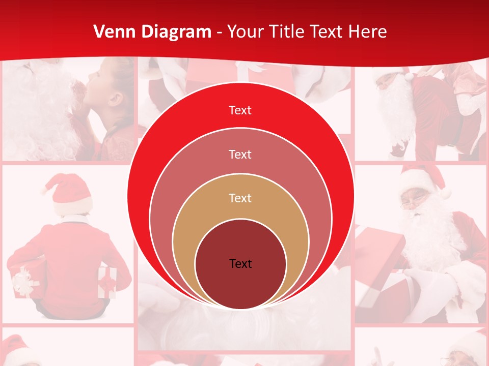 Santa Claus Collage PowerPoint Template