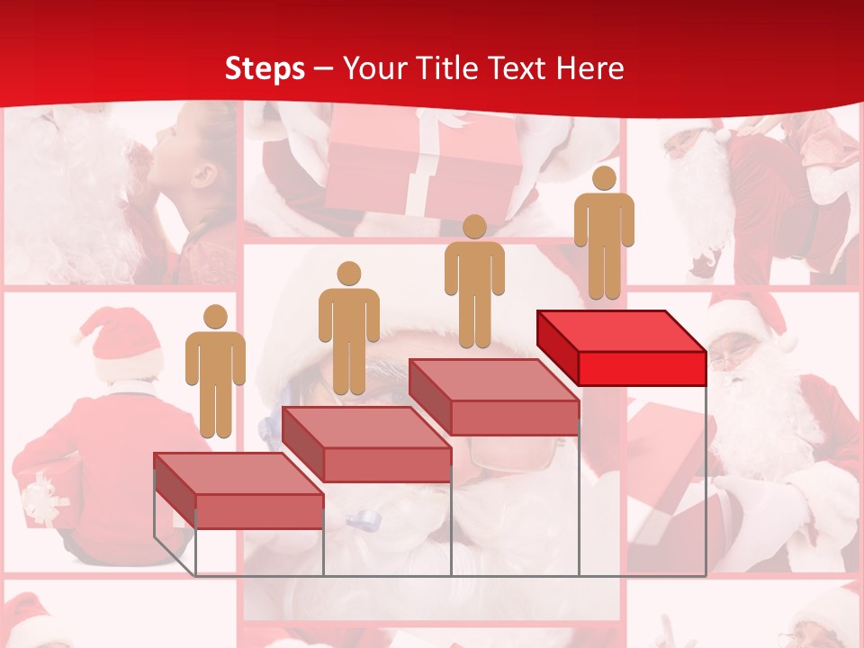 Santa Claus Collage PowerPoint Template