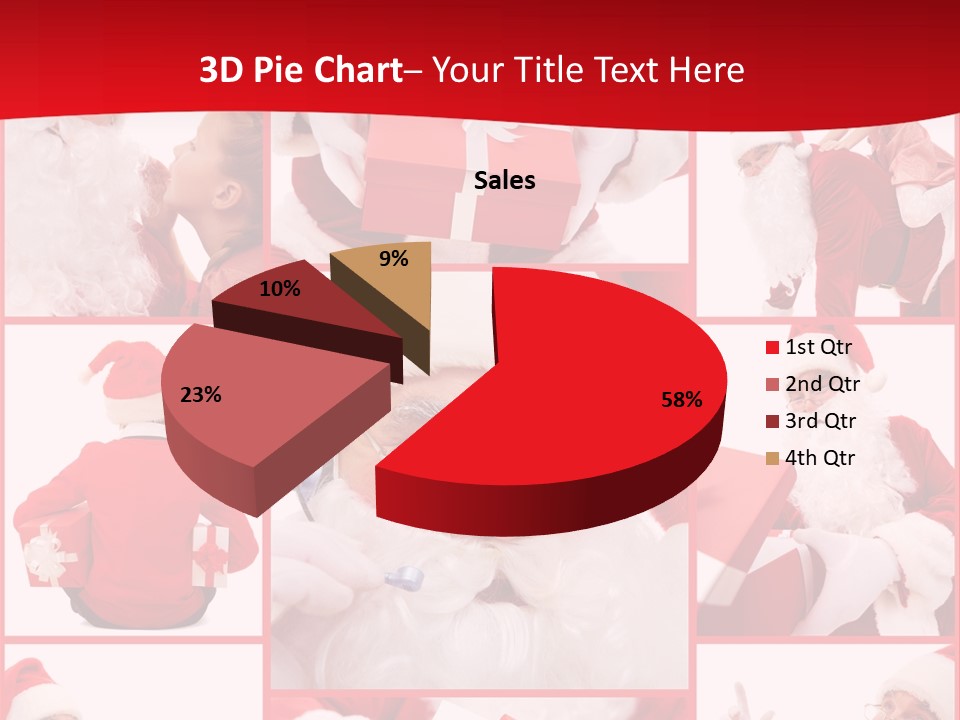 Santa Claus Collage PowerPoint Template