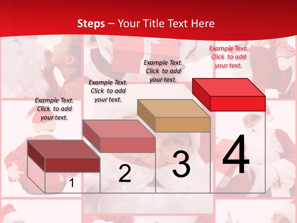 Santa Claus Collage PowerPoint Template