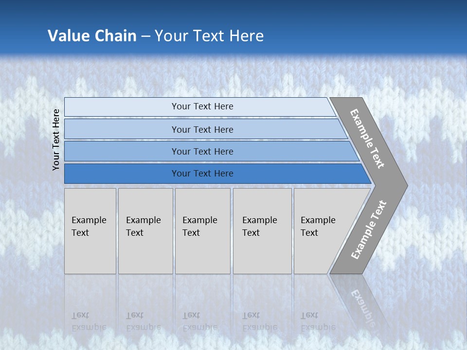 Line Home Textile PowerPoint Template
