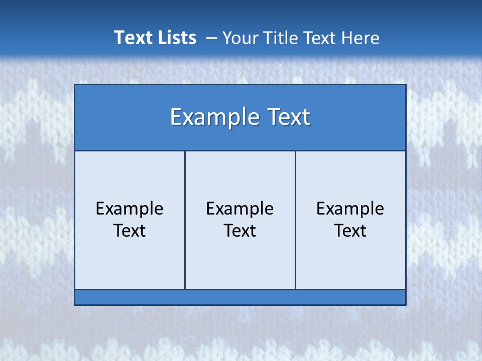 Line Home Textile PowerPoint Template