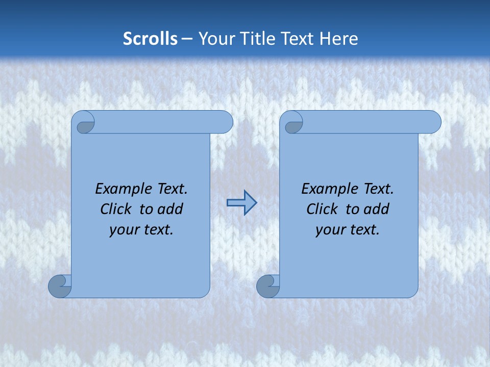Line Home Textile PowerPoint Template