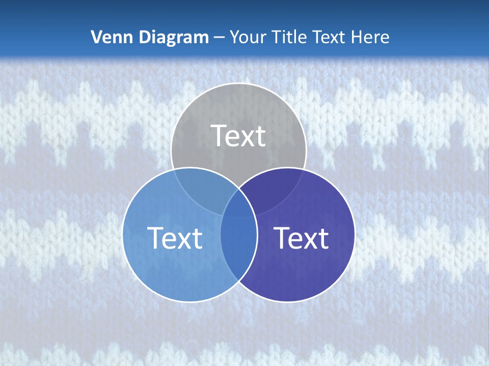 Line Home Textile PowerPoint Template