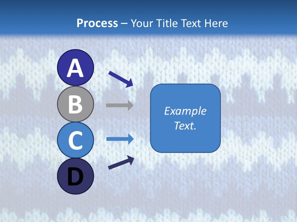 Line Home Textile PowerPoint Template