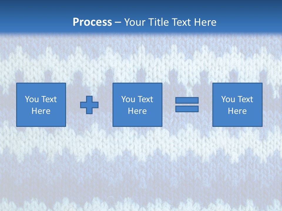 Line Home Textile PowerPoint Template