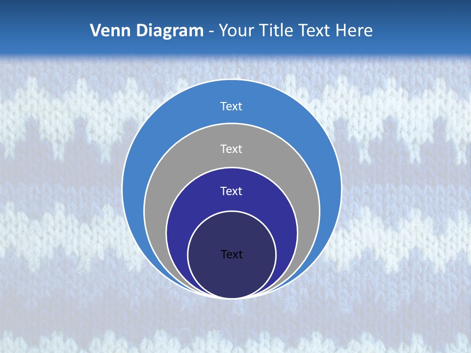 Line Home Textile PowerPoint Template