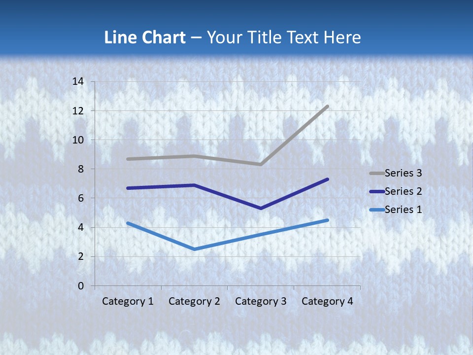 Line Home Textile PowerPoint Template