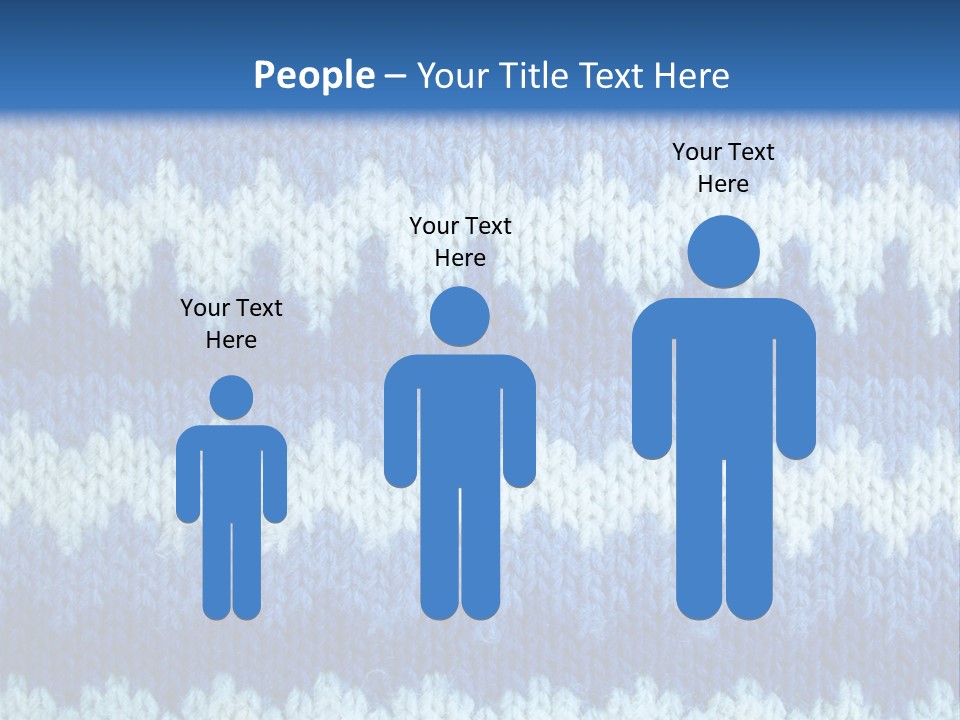 Line Home Textile PowerPoint Template