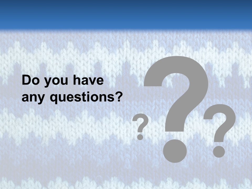 Line Home Textile PowerPoint Template