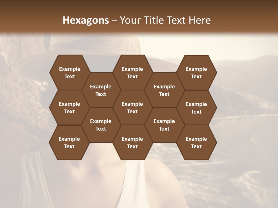 Mountain Outdoor Sea PowerPoint Template