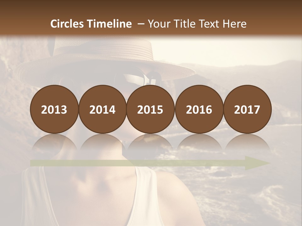 Mountain Outdoor Sea PowerPoint Template