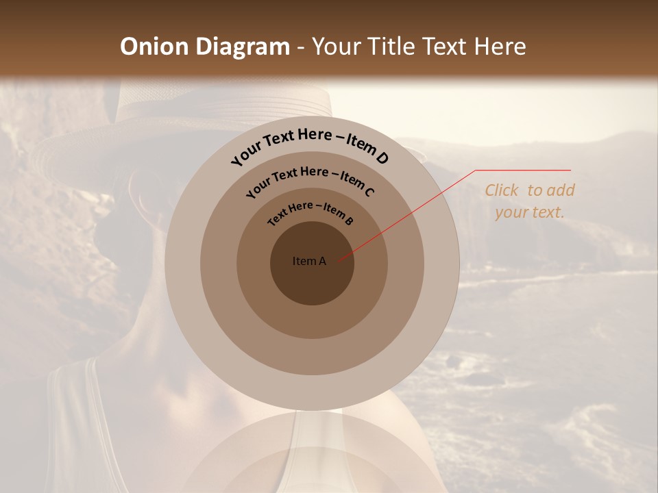 Mountain Outdoor Sea PowerPoint Template